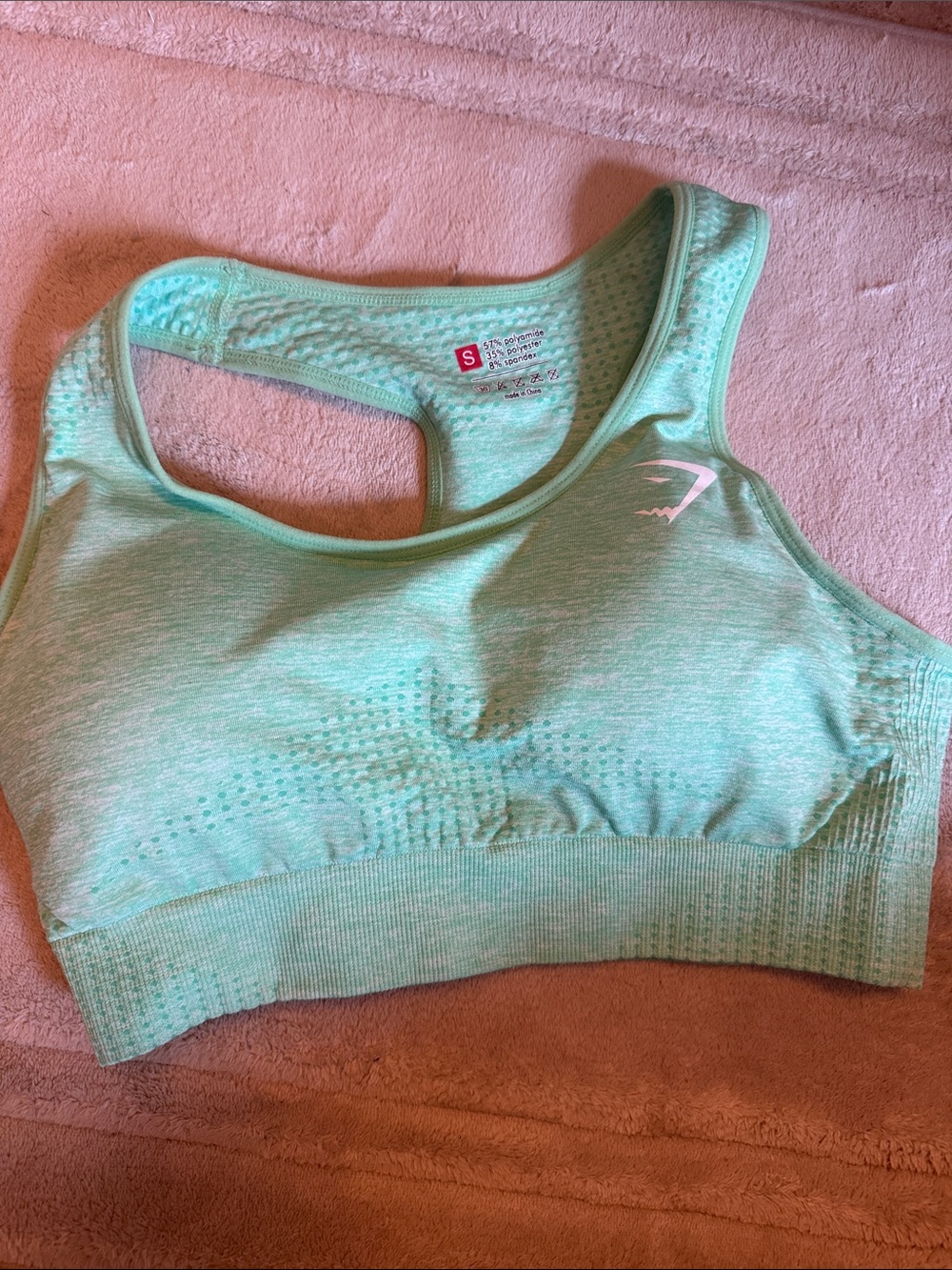 Gym shark Sports Bra - Mint Green